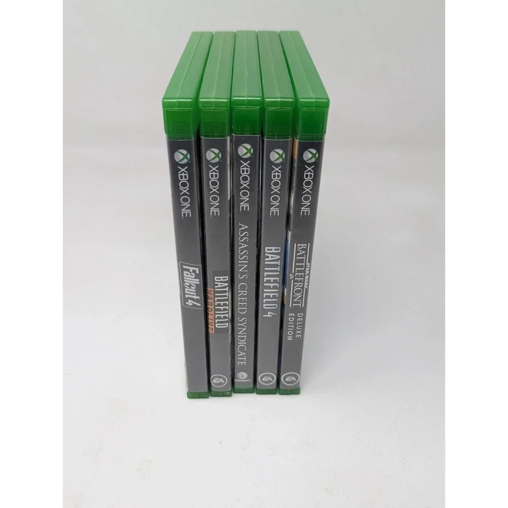 Xbox One‎ Game Lot Battlefield 4 Hardline Fallout Star Wars Assasian Creed VTG